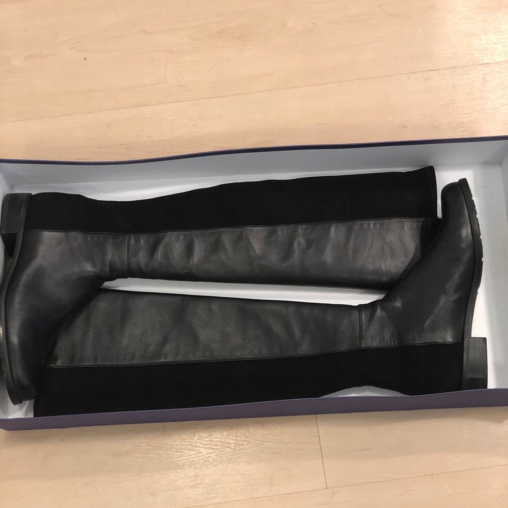 Stuart Weitzman Black Over the Knee Boots worn 1x.
